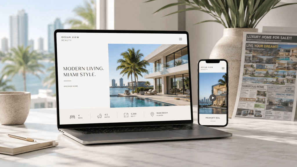 Why Less Can Be More in Real Estate Marketing